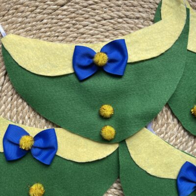 Bandanas feltro Brasil 🇧🇷- 10 unidades