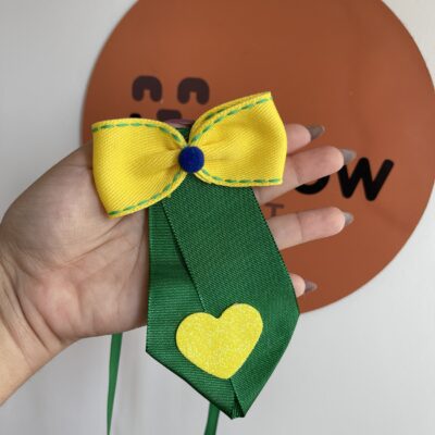 💛 Gravatinha Amor Verde e Amarelo