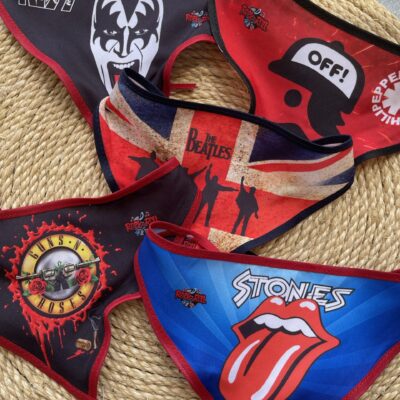 Bandanas Rocks 🎸 -10 unidades (M )