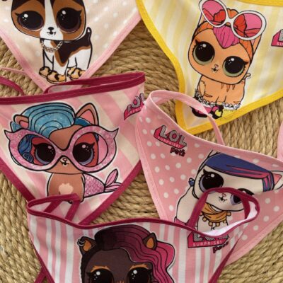 Bandanas lol pets - 10 unidades (M)