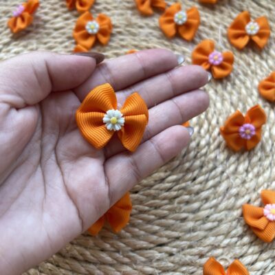 Laço mine florzinha - 10 unidades